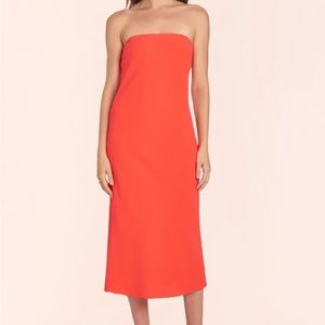 Amanda Uprichard dress in Electric Rouge